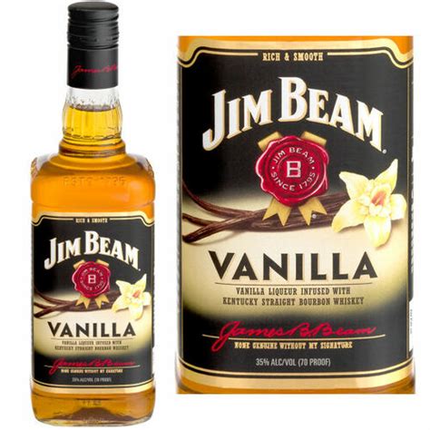 Jim Beam Vanilla Bourbon Liqueur 750ml Whisky Liquor Store