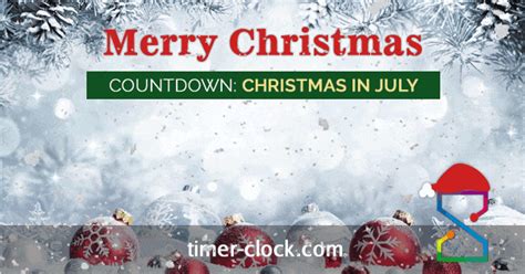 Jul 14, 2021 · 353 days 17 hours 13 minutes 31 seconds. COUNTDOWN TO CHRISTMAS DAY 2021
