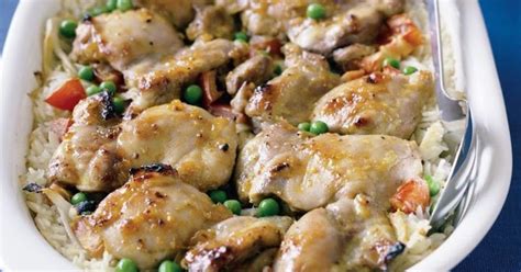 How long do you cook pork chops in the oven? Baked Moroccan chicken and rice | LEBANESE RECIPES