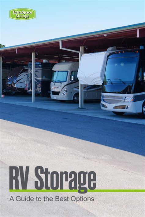 Where To Store An Rv Trailer Or Camper Extra Space Storage