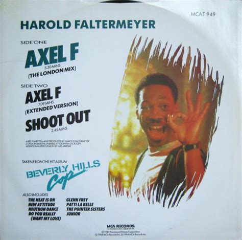 Retro Disco 80s Harold Faltermeyer Axel F Suite Soundtrack Maxi
