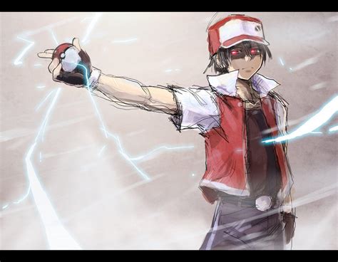 Pokemon Trainer Red Wallpapers Wallpaper Cave