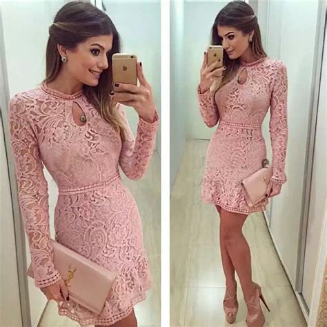 Party Dresses Uk Pink Prom Dresses Elegant Dresses Hollow Dresses