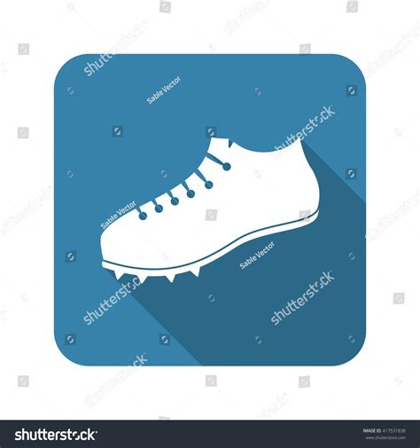 Running Shoe Vector Icon Stock Vector Royalty Free 417531838