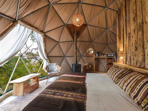 eco friendly dome tents hotel patagonia sustainable camping domes resort