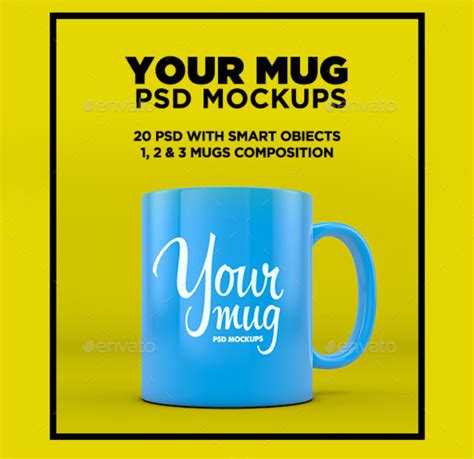 45 Best Psd Cup Mockup And Mug Mockup Templates Mugs Mockup Templates