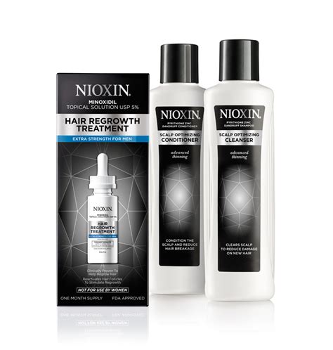 These shampoos promote hair growth, prevent hair loss, and give your hair more volume. Advanced Thinning Line from Nioxin - News - Modern Salon