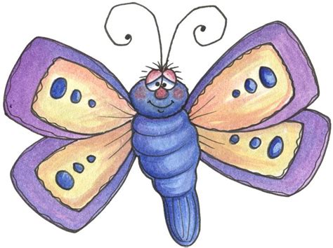 Pin By Mary Weber On Pchug Bug Butterfly Clip Art Pattern Coloring