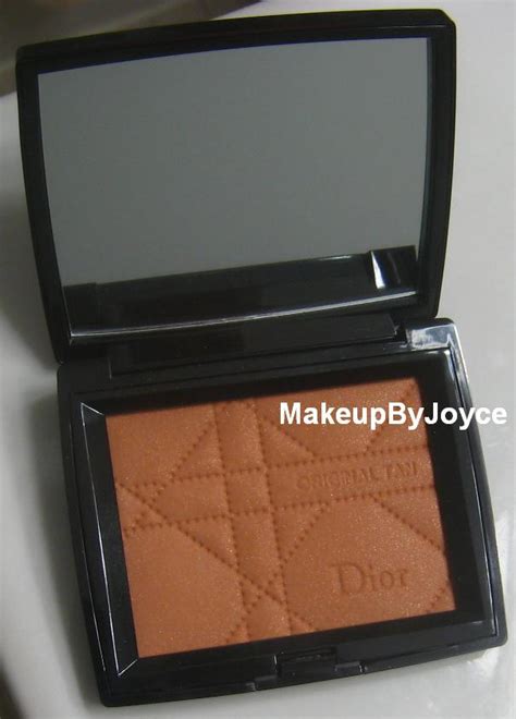 MakeupByJoyce Review Swatches Dior Bronze Original Tan In