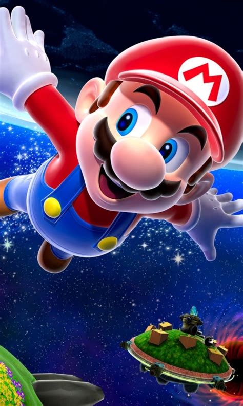 Super Mario Galaxy Phone Wallpaper Mobile Abyss