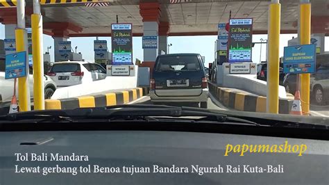 Tol Dengan Pemandangan Terindah Di Indonesia Youtube