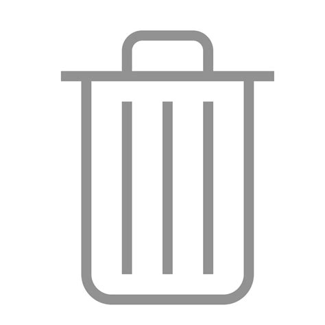 Trash Can Icon Free Download On Iconfinder