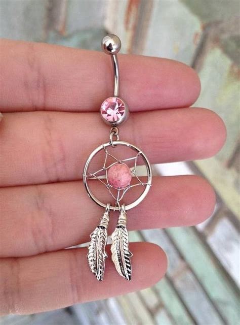 dream catcher belly ring by midwestpistol on etsy 14 00 belly button rings belly button