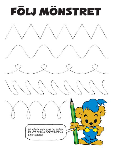 Alfabetet – Bamse | Förskoleaktiviteter, Föreskoleaktiviteter