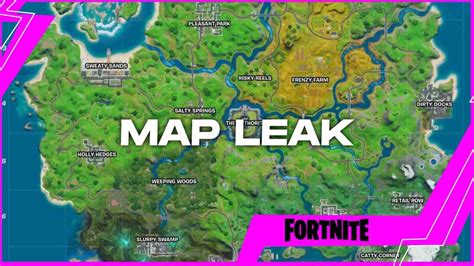Fortnite Chapter 4 Season 3 Map Leak