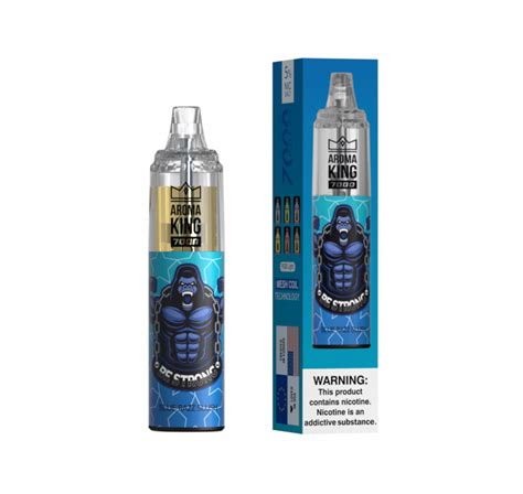 Aroma King Blue Razz Slush 7000 Disposable Pod Device Kit Ecigstoreuk