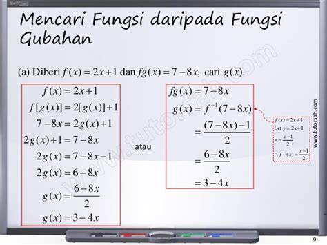 Soalan Add Math Fungsi Gubahan  Woodwork Sample
