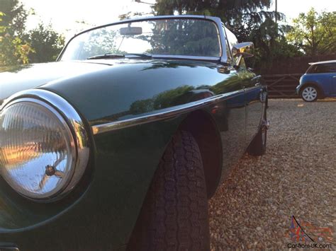 Mgb Roadster 1973 British Racing Green With Wire Wheels Lovely Condition