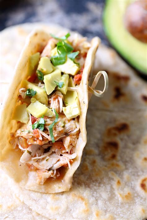 You can actually create an entire zero points dinner with weight watchers myww points with this recipe, too. Instant Pot Shredded Salsa Chicken - Predominantly Paleo