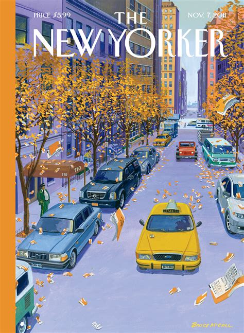 The new yorker is an american weekly magazine featuring journalism, commentary, criticism, essays, fiction, satire, cartoons, and poetry. Cover Story: Bruce McCall's "High Standards" - The New Yorker