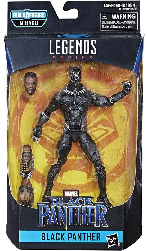 Marvel Legends Mbaku Series Black Panther Action Figure Act 1