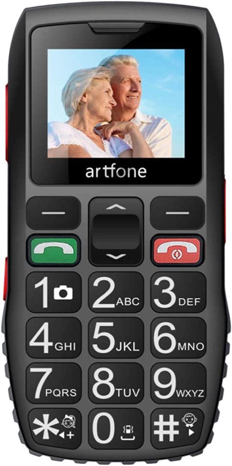 Artfone C1 Gsm Big Button Mobile Phone For Elderly Senior Mobile Phone With With Sos Emergency