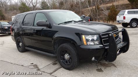 2013 Chevrolet Tahoe Police Suv In Lenexa Ks Item Dc0332 Sold
