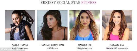 Zoella And Bethany Mota Nominated In Victoria S Secret S Sexiest Social Star Awards Daily Mail