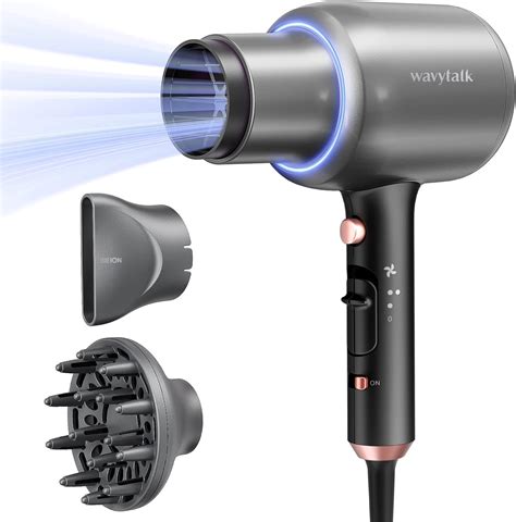 Buy Wavytalk Ionic Hair Dryer Blow Dryer With Diffuser For Curly Hair Professional Salon Hair
