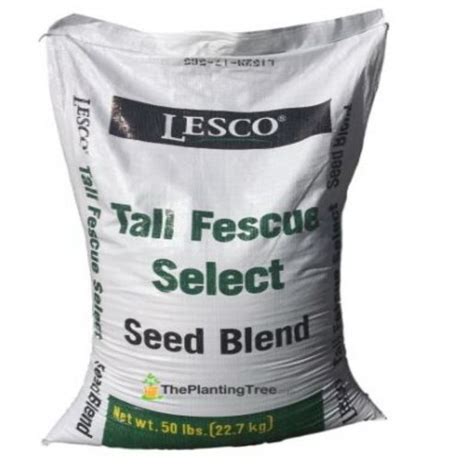 Lesco Tall Fescue Select Grass Seed Blend 50 Lb Siteone