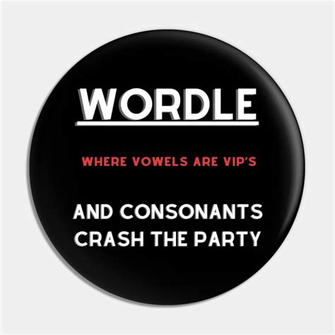 Wordle Where Vowels Are Vips And Consonants Crash The Party Wordle