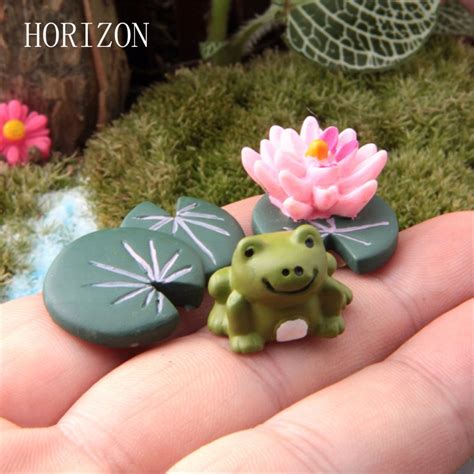 Hot Magic Fairy Garden Miniatures Cute Cartoon Anime Artificial Frog