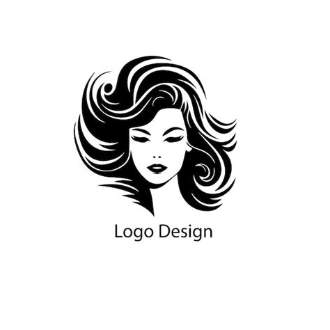 Premium Vector Beautiful Hairstyle Lady Logo Vector Design
