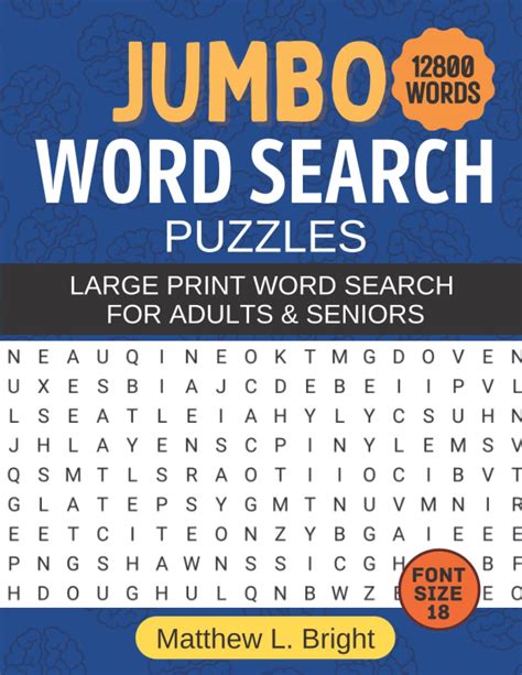 Mua Jumbo Word Search Puzzles 12800 Words And 320 Puzzles Large Print