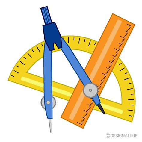 Compass And Ruler Clip Art Free Png Image｜illustoon