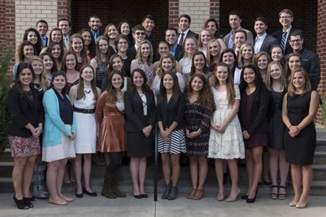 Elon University Phi Beta Kappa Inductees