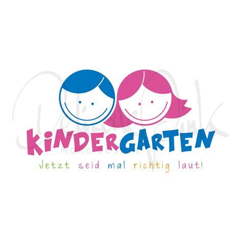 Logo Design Template Für Einen Kindergarten Oder Kita Bei Delicatepink