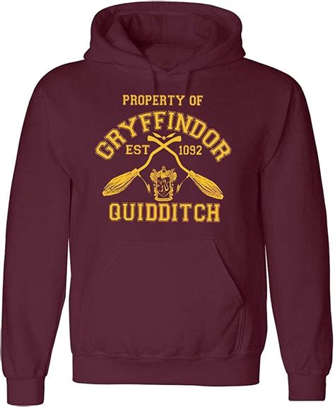 Team Gryffindor Hoodie Inspired By Harry Potter Quidditch New Kids