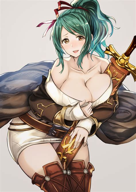 Ririko Zhuoyandesailaer Herja Granblue Fantasy 10s 1girl Bare