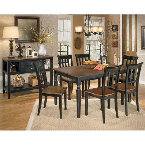 Signature Design By Ashley Owingsville D580 25 Rectangular Dining Room