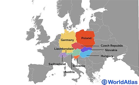 Regions Of Europe Worldatlas