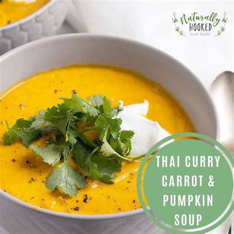 Thai Curry Carrot And Pumpkin Soup Meatless Monday