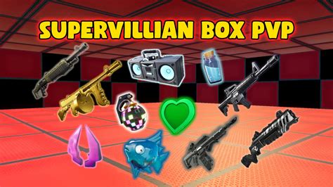 😈 Supervillian Box Pvp 📦 1443 9901 5528 By Zxyy Fortnite Creative Map