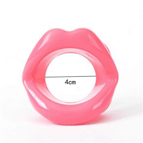 Silicone Open Mouth Gag Oral O Ring Lips Women Flirting Bdsm Sissy Lip Gag Usa Ebay