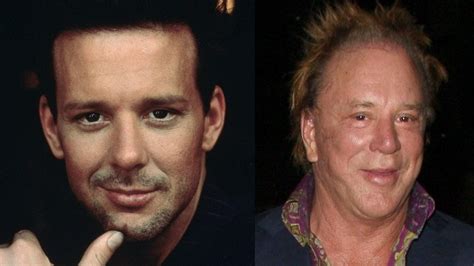 Then And Now Mickey Rourke A Photo On Flickriver