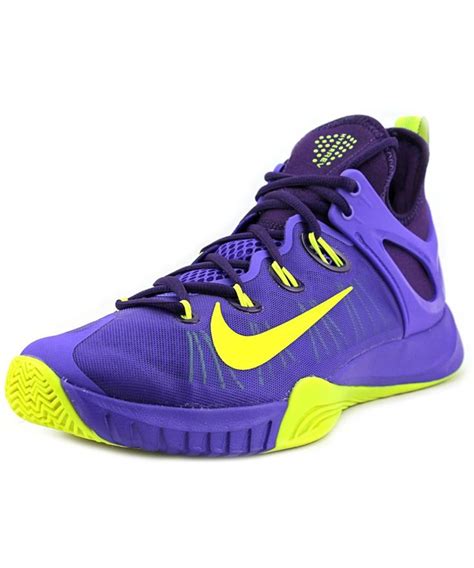 Black and purple nike shoes. Nike Zoom Hyperrev 2015 Round Toe Synthetic Basketball ...