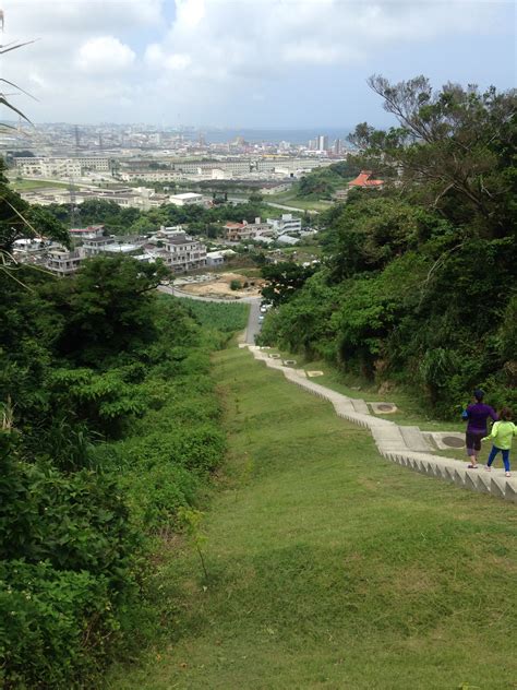 The Stairway To Heaven Overlooking Okinawa Stairway To Heaven