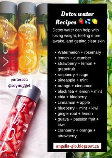 Check Out More Tips Here Benefits Detox Water Helps With Clearing Skin And Acne Probl
