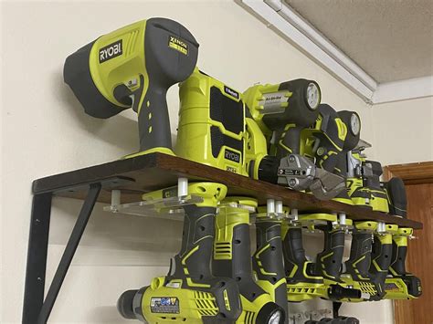 Maybe you would like to learn more about one of these? Ryobi cordless tool storage bracket. In plexi glass ...