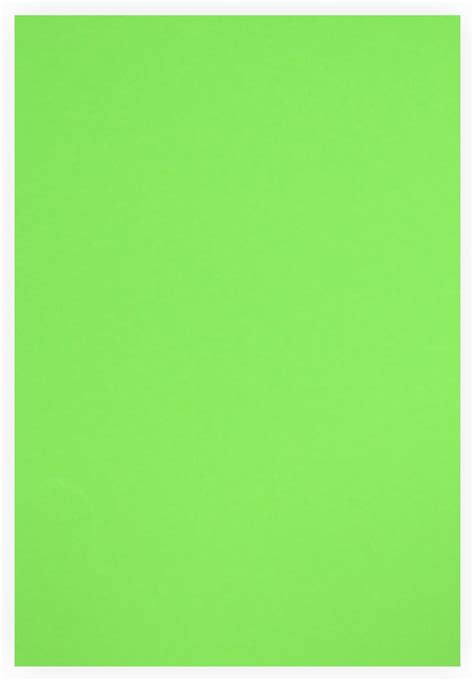 Papel Color Verde Claro 130 Gm² 50 X 70 Cm 1 Hojahojas Amazones
